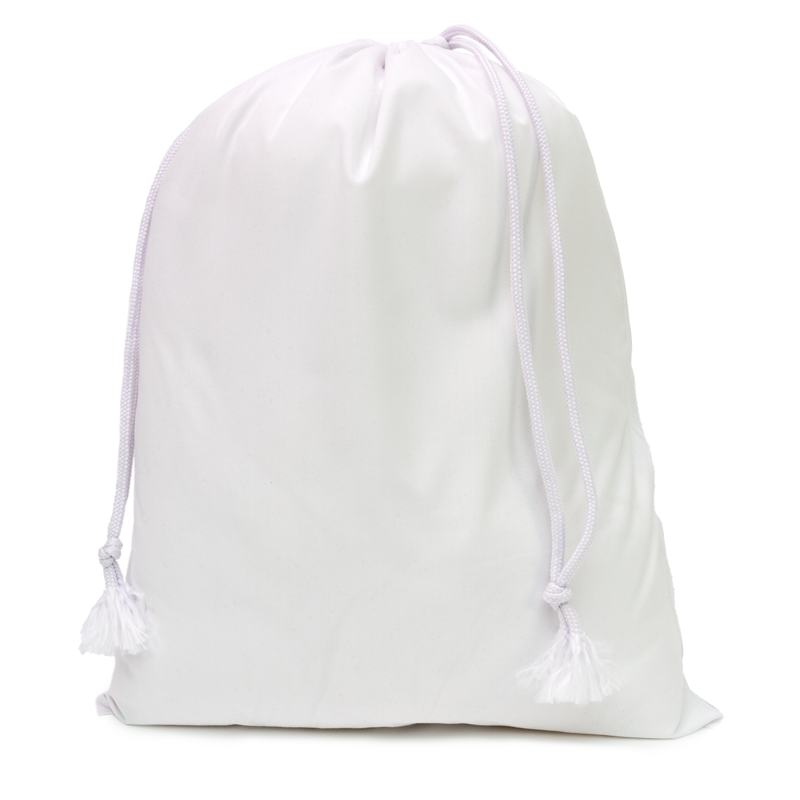 white cotton sacks, 40 x 50cm cotton sacks, personalised bags, peronalised sacks, white cotton bags 40 x 50cm