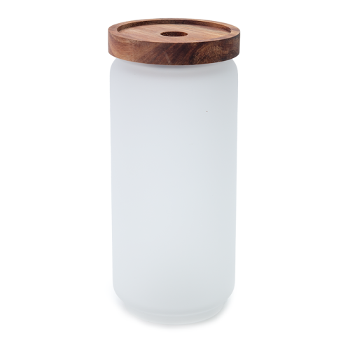 dye sublimation supplies, 950ml glass storage jar, sublimation storage jar, storage jar with bamboo lid, sublimation