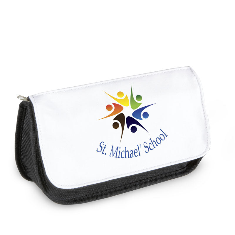 Sublimation Pencil Case / Make Up Bag Black