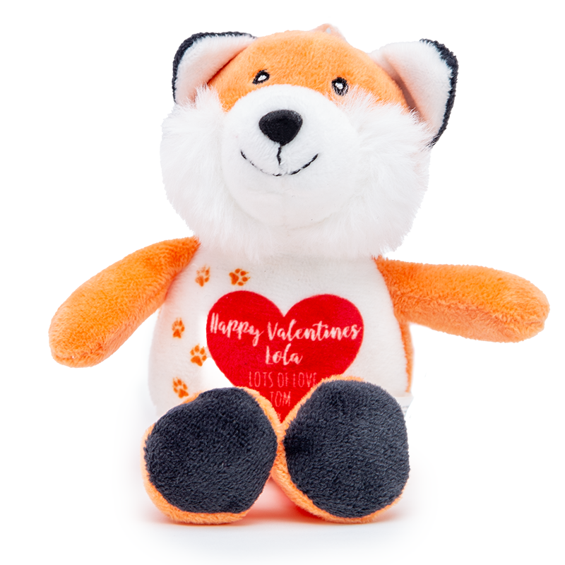 Sublimation Fox Plush Keyring