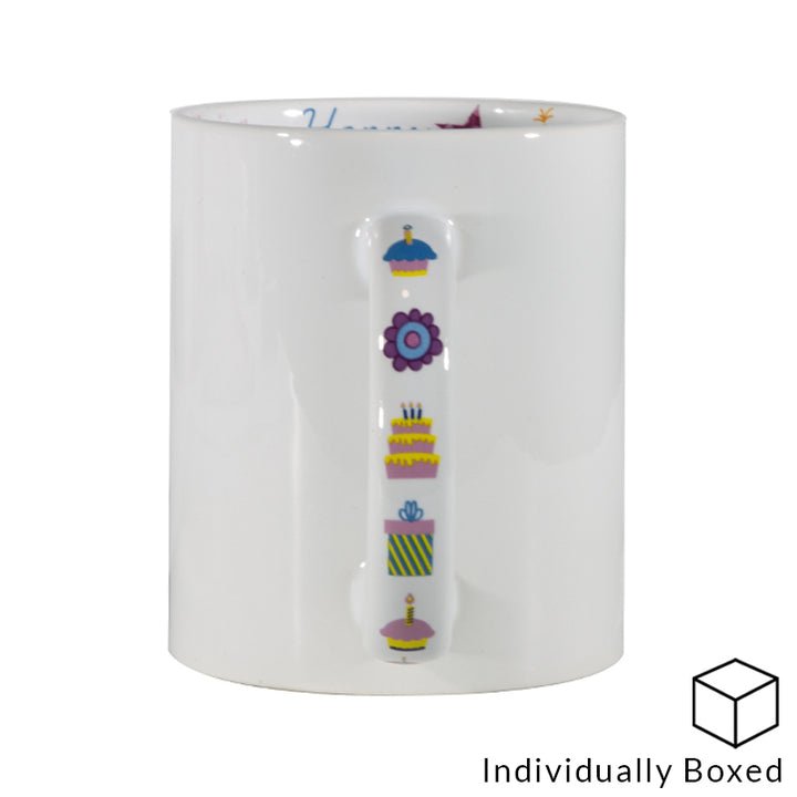 'Happy Birthday' Sublimation Mug