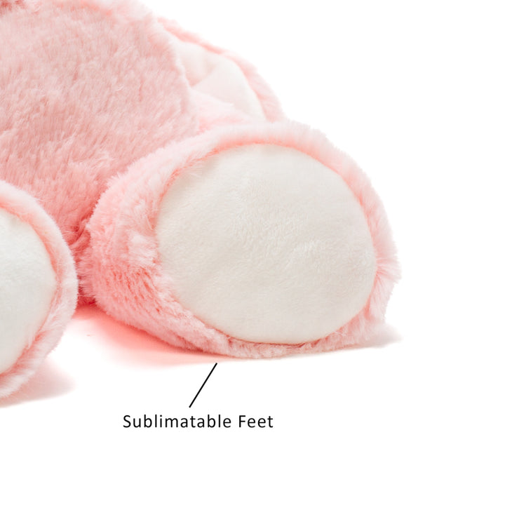 Sublimation Pink Rabbit Plush Toy