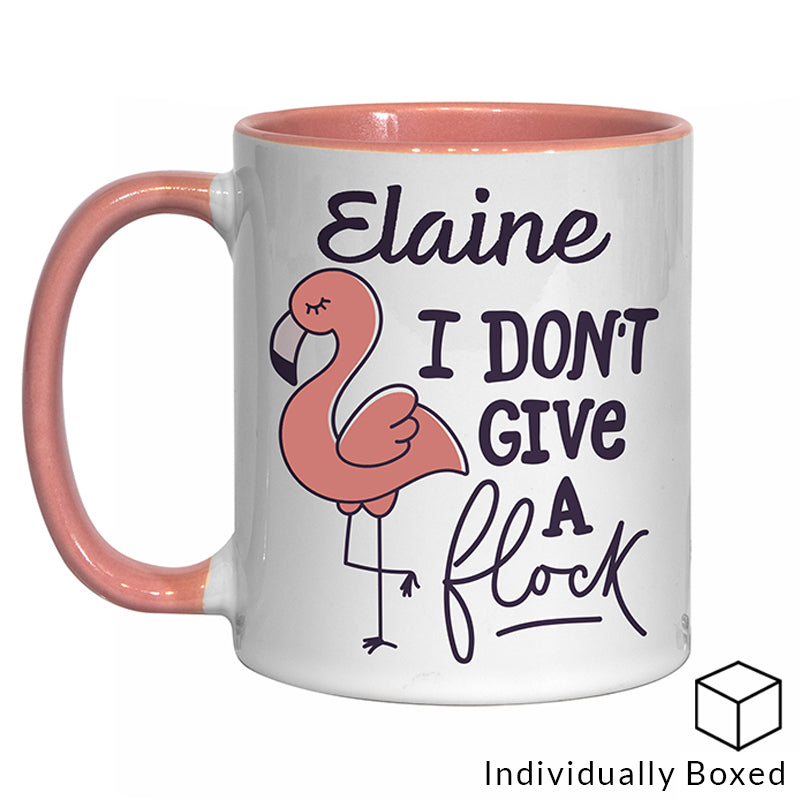 11oz Pink Inner & Handle Sublimation Mug