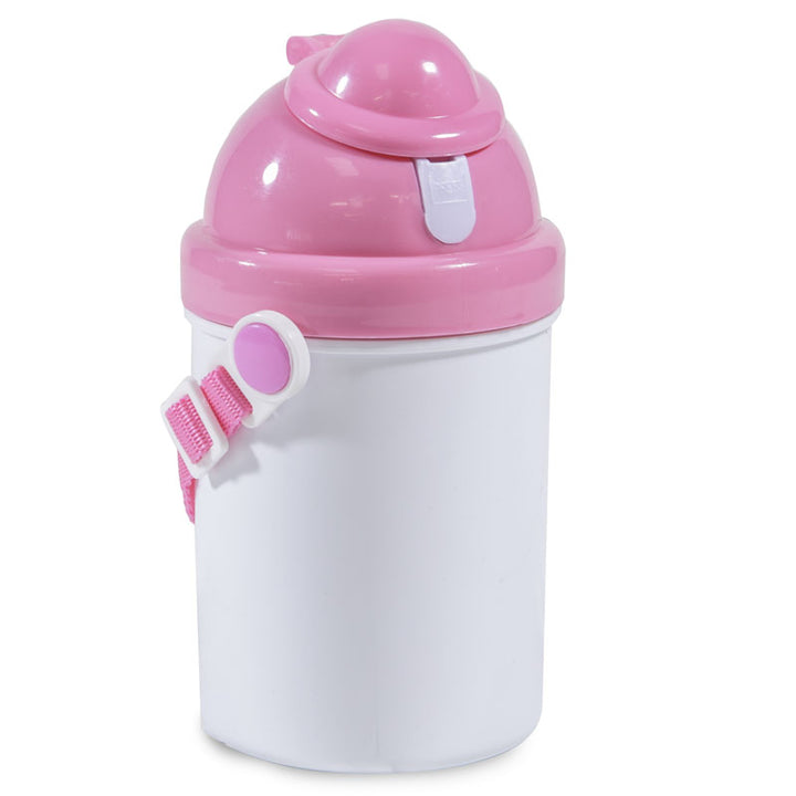 childs plastic dye sublimation drinks bottle, sublimation drinks bottle