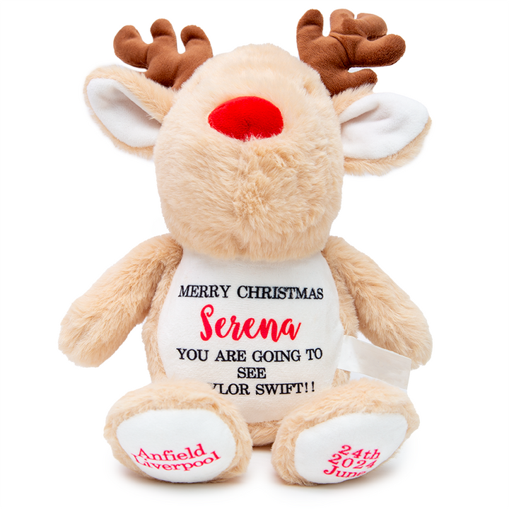 Sublimation Reindeer Plush Toy