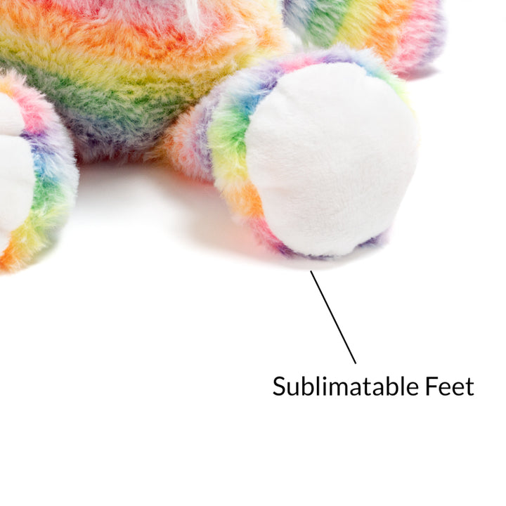 Sublimation Rainbow Unicorn Plush Toy