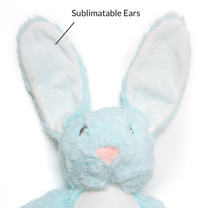 Sublimation Blue Rabbit Plush Toy