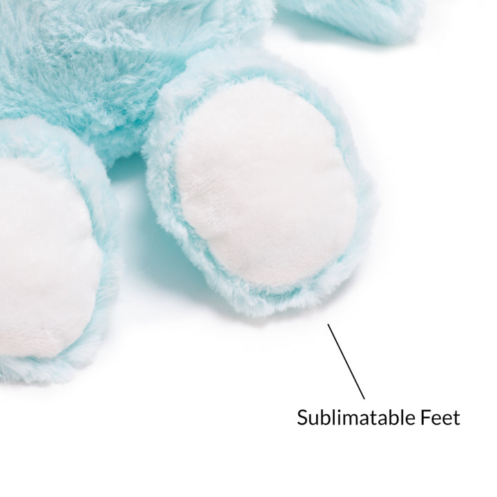 Sublimation Blue Rabbit Plush Toy