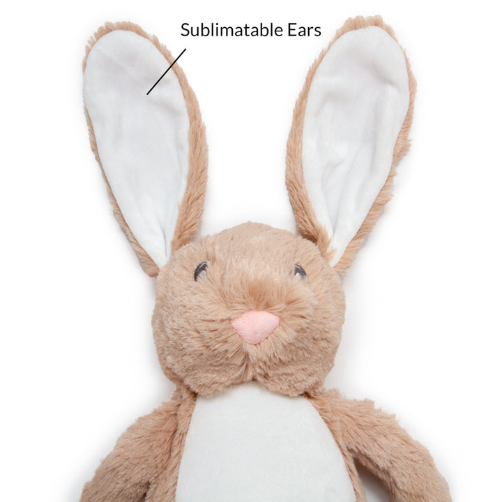 Sublimation Brown Rabbit Plush Toy