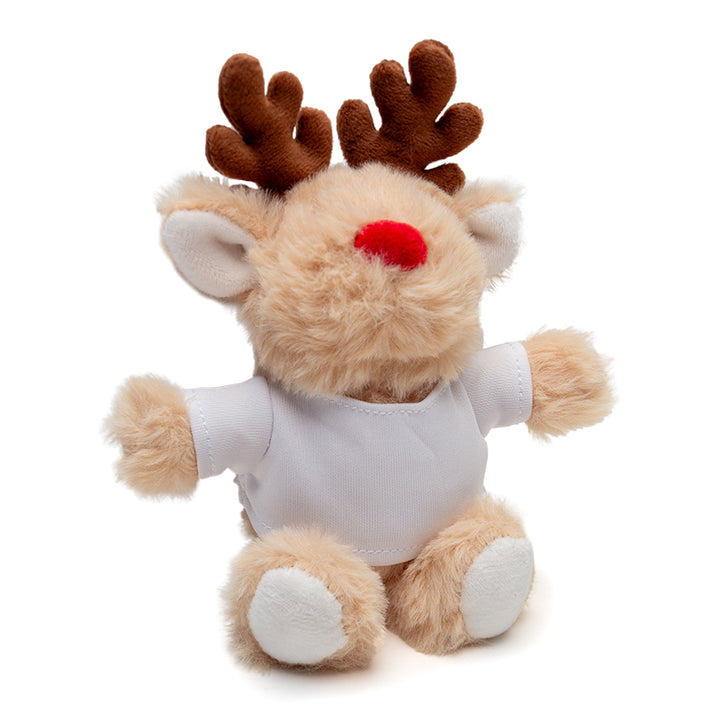 Sublimation Reindeer Plush Keyring