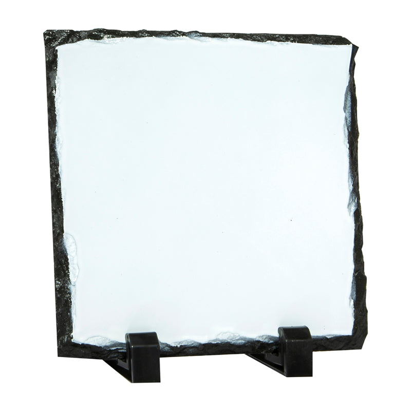 square rock photo slate, square sublimation rock photo slate, sublimation photo slate square