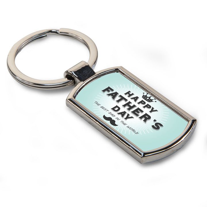 Tag Shaped Key Ring