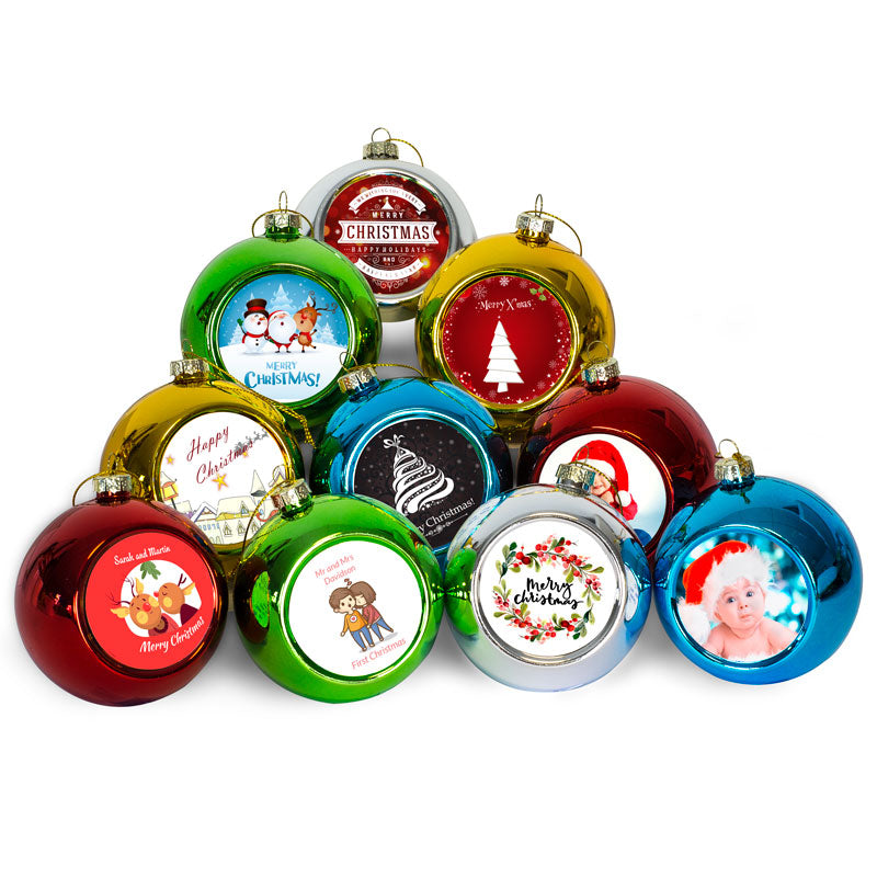 sublimation christmas baubles, christmas baubles, dye sublimation supplies, sublimation blanks, christmas sublimation blanks, sublimation baubles, plastic baubles