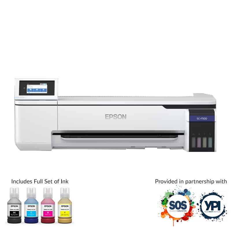 dye sublimation supplies, sublimation printer, epson f500 sure colour printer, sublimation printer, dye sublimation