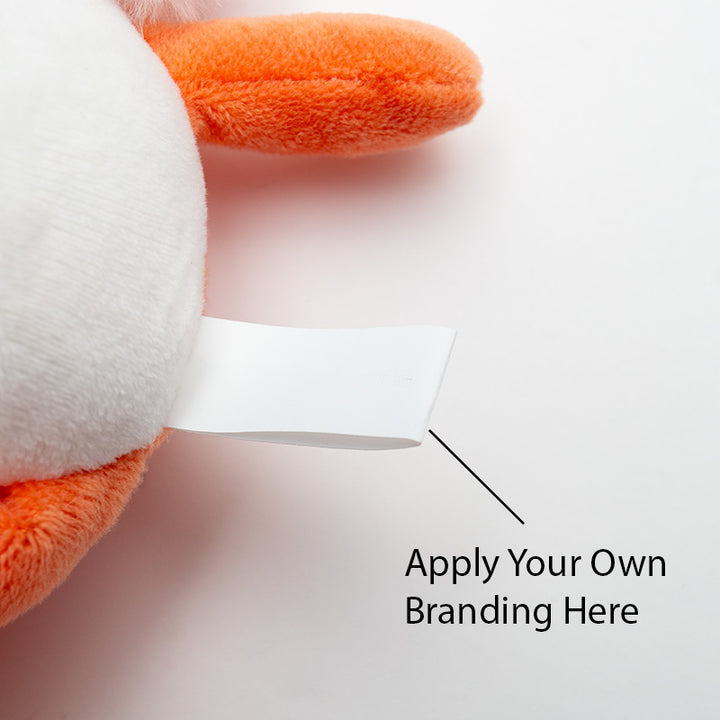 Sublimation Fox Plush Keyring