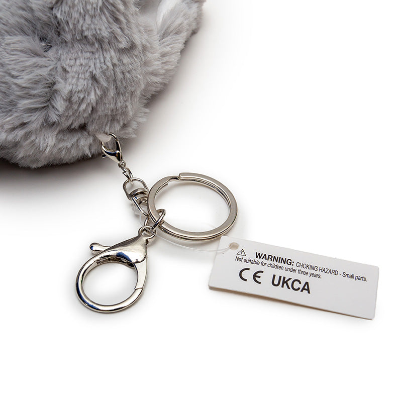 Sublimation Rabbit Plush Keyring