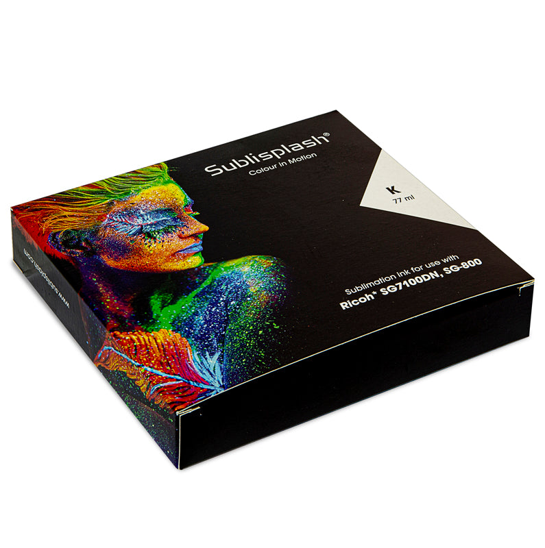 sublisplash ink, black ink, dye sublimation supplies, sublisplash black in, sublisplash sg7110dn ink, dye sublimation