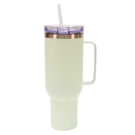 40oz Light Green Stainless Steel Travel Tumbler