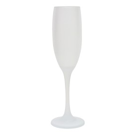 Sublimation Frosted Champagne Flute Glass	