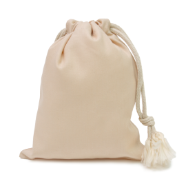 Natural Drawstring Pouch 15 X 20cm