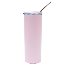 600ml Stainless Steel Tumbler - Light Purple