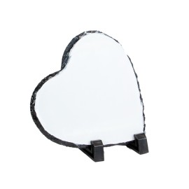 Rock Photo Slate - Heart Small